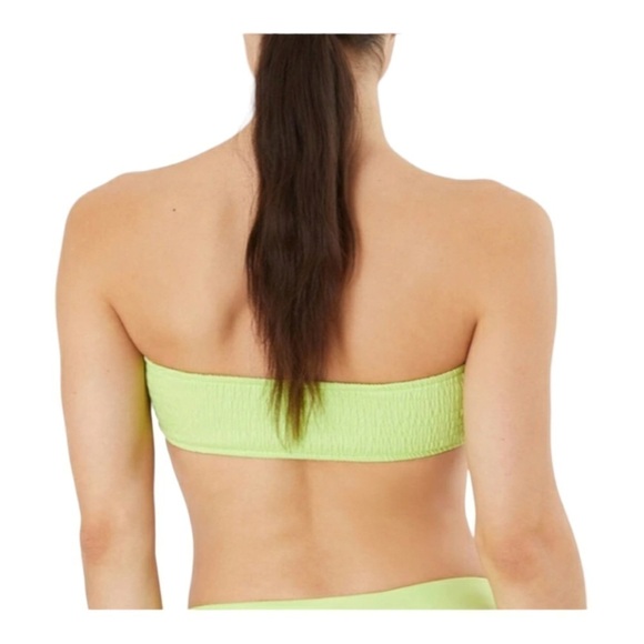 Onia Jo Sharp Green Bandeau Swim Top NWOT - Picture 6 of 8